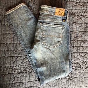 Lucky Brand Lolita crop jeans, size 00/ 24